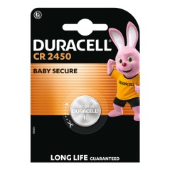 Duracell CR2450 3V Single-Use Battery - Reliable Power for Your Devices | Long-Lasting Performance